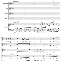 Crucifixus - No. 11 from Mass no. 18 in C minor ("Great")   - K427 (K417a)