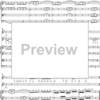 Appendix (Anhang), from "Le Nozze di Figaro", K492 - Full Score