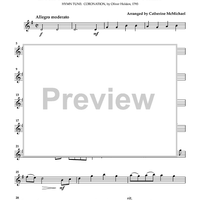 Hymns of Power for 2 Violins and Piano - Violin 1