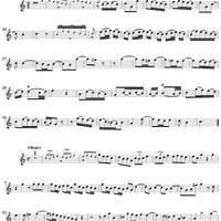 Trio Sonata in C Major - Violin 2 or Flute 2