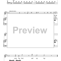 Messiah, no. 16: And suddenly there was with the angel - Piano Score