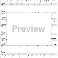 Concertino for Three Guitars - Full Score
