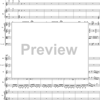 Flute & Harp Concerto in C Major, Movement 3 K297c (K299) - Full Score