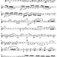 Piano Trio in B-flat major    - HobXV/20 - Violin