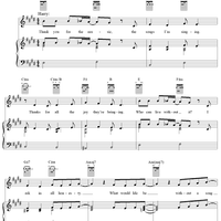 Thank You for the Music