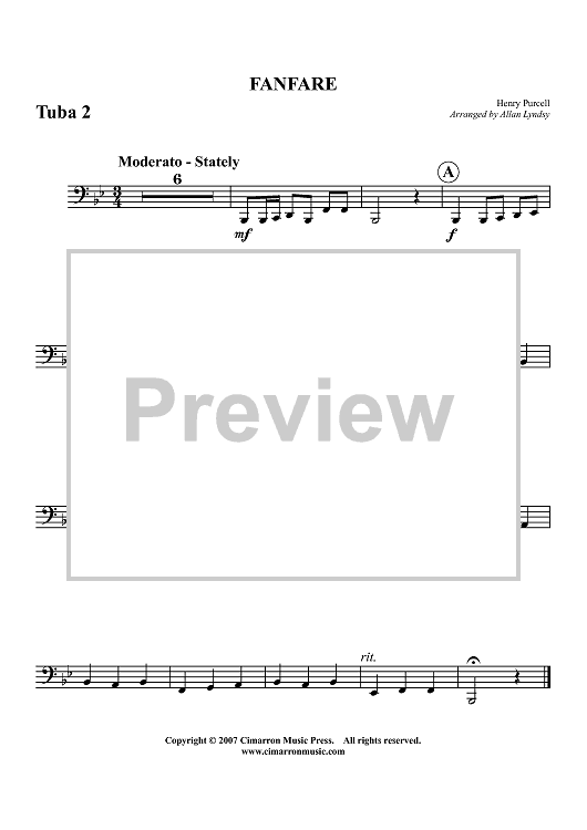Fanfare - Tuba 2