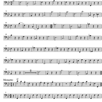 Divertimento No. 4 Bb Major KV186 - Bassoons