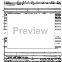 Concerto for flute, wind instruments and percussion - Score