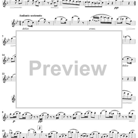 Duet No. 3 from Six Easy Duets, Op. 137 - Flute 1