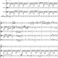 String Quintet No. 1 in B-Flat Major, K174 - Score