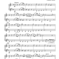 Entrée - from Notebook for Wolfgang