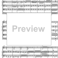 Divertimento No.15 Bb Major KV287 - Score