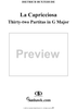 La Capricciosa, Thirty-two Partitas in G Major (B250)