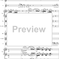 "Ombra felice", recitative and "Io ti lascio", aria, K255 - Full Score