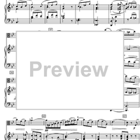 Sonata d minor - Score
