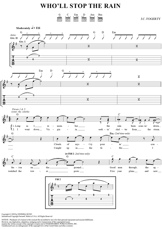 Who'll Stop the Rain