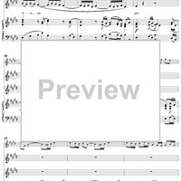 "Wenn Sorgen auf mich dringen", Duet, No. 5 from Cantata No. 3: "Ach Gott, wie manches Herzeleid" - Piano Score