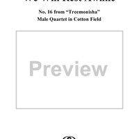 Treemonisha, No. 16: We Will Rest Awhile