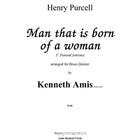 Man that is born of a woman (1st Funeral Sentence) - Introductory Notes
