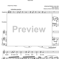 Kommt dir manchmal in den Sinn Op.103 No. 7