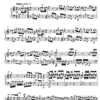 Allegro - Organ/Harpsichord