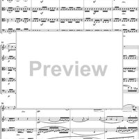 String Quintet No. 1 in A Major, Op. 18 - Score