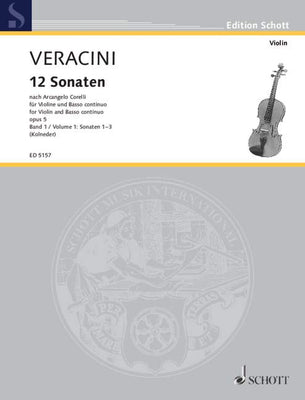 Twelve Sonatas after op. 5 from Corelli