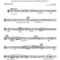 Hodie Christus Natus Est - Trumpet 1