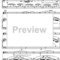 Sonata d minor - Score