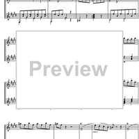 Sonata E Major - Score