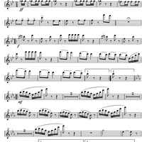 Final Galop from the Guard of Amager - Flute 2