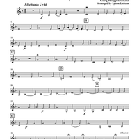 Quintet in the Key of Flexible (TWV 44:11) - Violin 3 (for Viola)