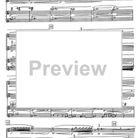 Meditation on the melody of Gagaku "Kotoriso" - Score