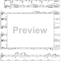 String Trio No. 3 in D Major  Op. 9, No. 2 - Score