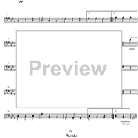 String Trio Bb Major D581B - Cello