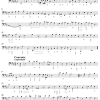 Trio Sonata in D Major, Op. 3, No. 2 - Viola da gamba