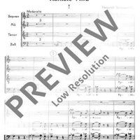 Kantate Nr. 2 - Choral Score