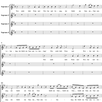 Wer nicht liebt Wein und Weiber und Gesang, four voice canon in G Major, K509a (K232)