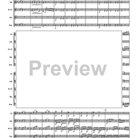 Overture in B-flat, D. 470 - Score