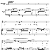 5 kleine Lieder, Op. 69:  No. 5, Schlechtes Wetter