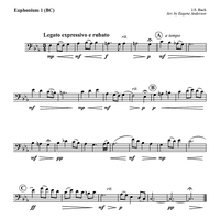 Come, Sweet Death - Euphonium 1 BC/TC