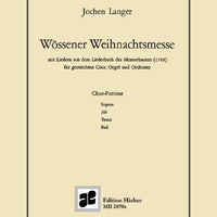 Wössener Weihnachtsmesse - Choral Score