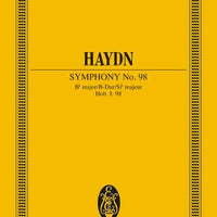 Symphony No. 98 Bb major in B flat major - Full Score