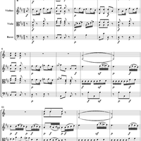 March in D Major, K167AB (K290) - Full Score