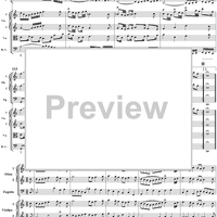 Orchestral Suite No. 1 in C Major - Score