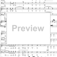 Grand Scene of the Consecration, and First Finale from "Aida", Act 1 - Score