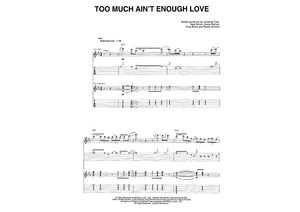 Too Much Ain't Enough Love