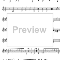 Sonata a minor - Guitar