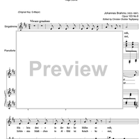 Röslein dreihe in der Reihe Op.103 No. 6