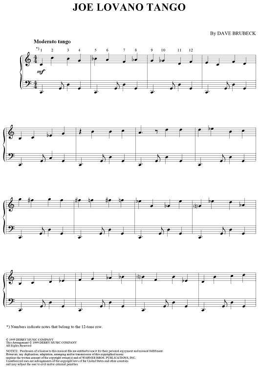 Joe Lovano Tango